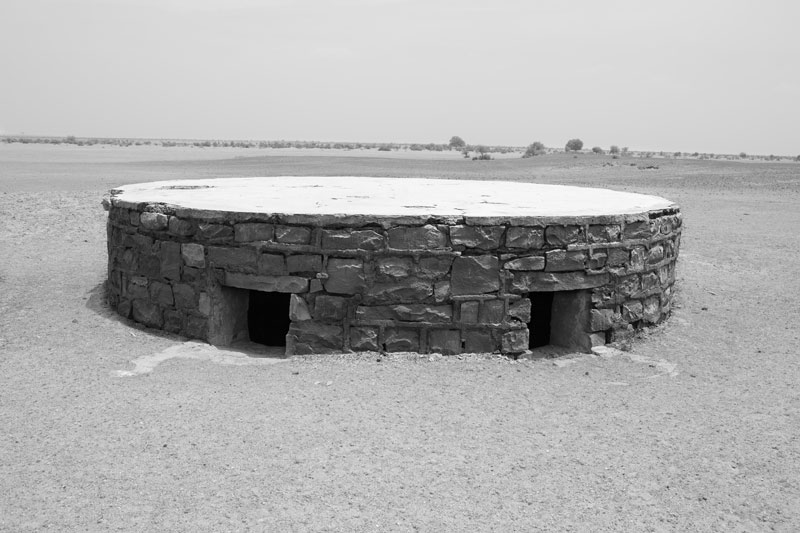 Nature-based solution for quenching thirst in the driest place of India - A 'tanka' for harvesting rainwater in Netsi village,in Thar Desert, Jaisalmer district, Rajasthan